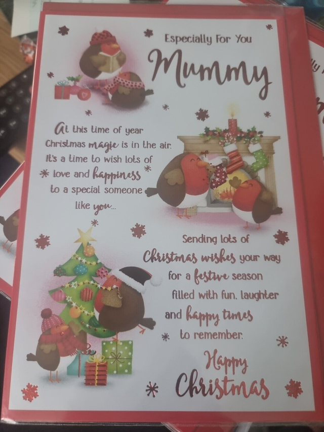 Mummy CHRISTMAS GREETING CARD