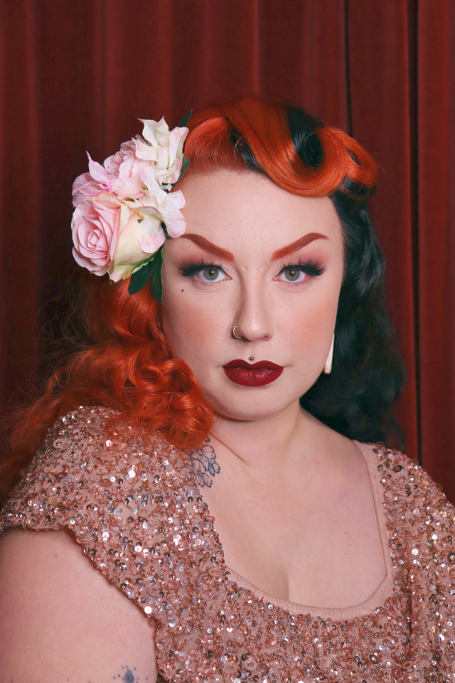 Hairflowers • L • Romantic in pink