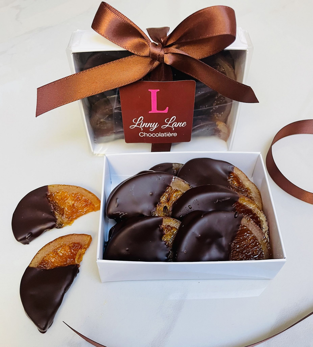Dark Chocolate Candied Orange box