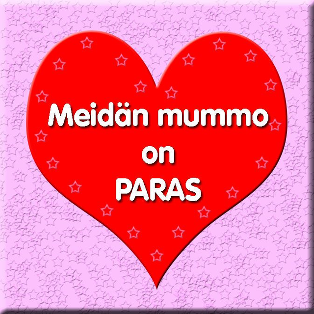 Magneetti "Meidän mummo"