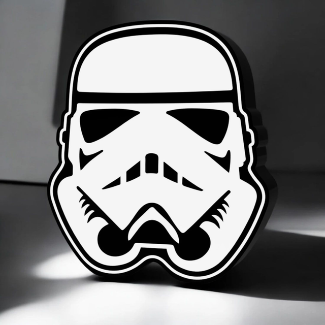 Lampe 3D Stormtrooper LED - L’Empire illumine ton espace !