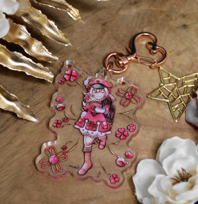 Porte-clé acrylique Klee - Genshin Impact