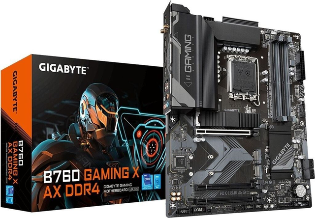 02.2.0071 – Scheda Madre Gigabyte B760 Gaming X AX DDR4 – ATX gaming con WiFi per Intel 12ª/13ª/14ª Gen