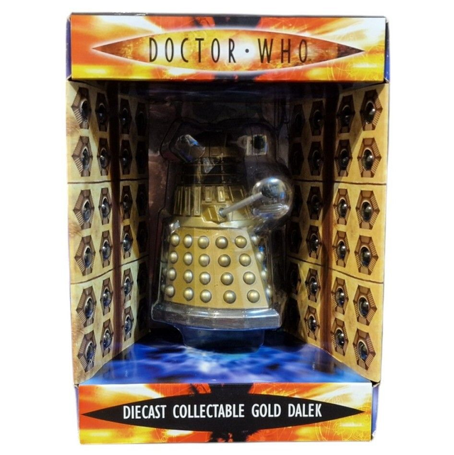 Doctor Who Gold Dalek diecast collectable model