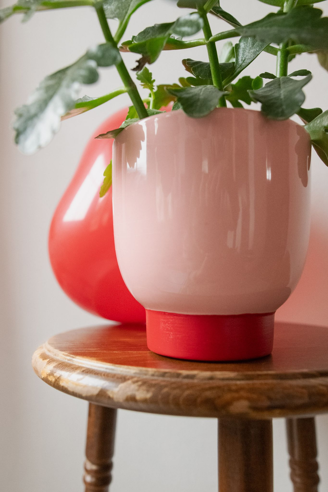 Pot rose poudré & rouge 🧩 Mix & Match