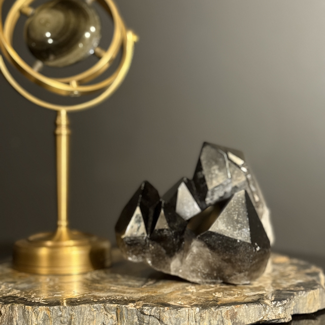 Quartz noir du Brésil 001