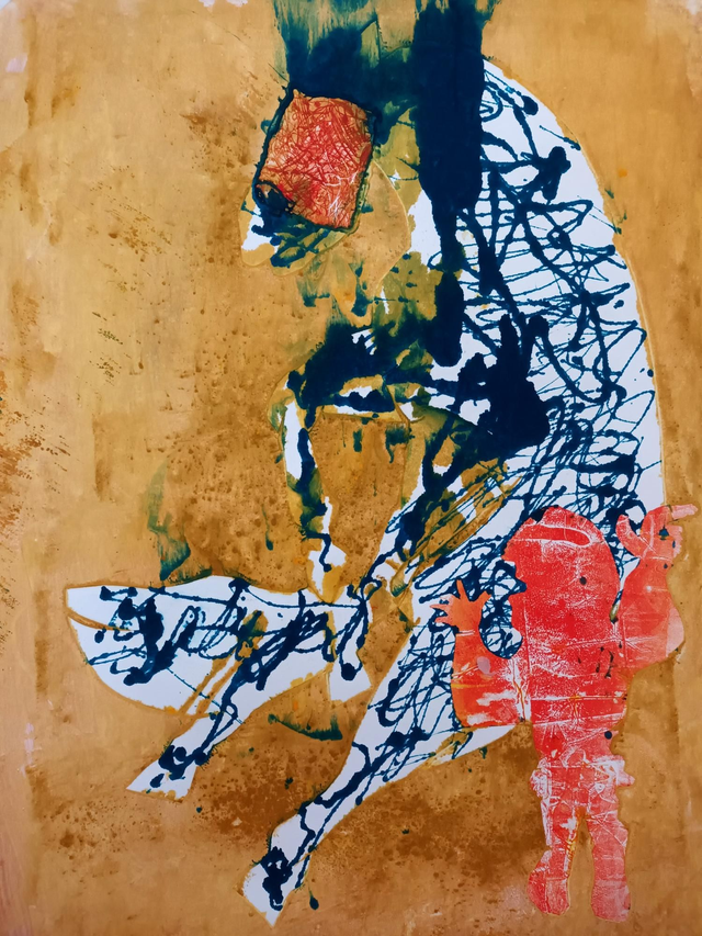 "Horse 3" by Jude Montague. Edition of one. 