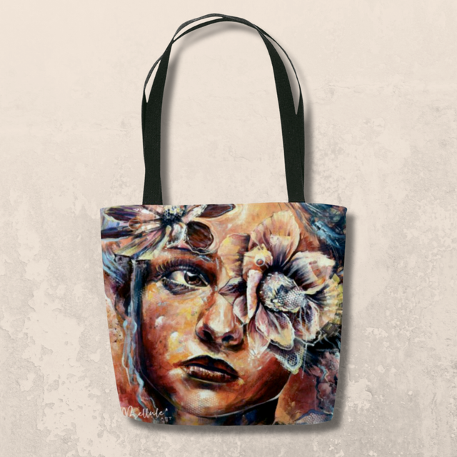 Sac imprimé Visage - Bellule Art