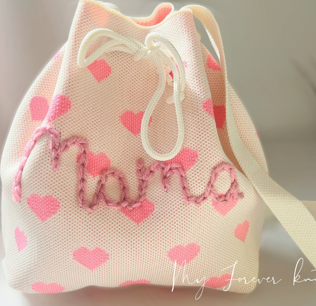 Mama love heart bag 