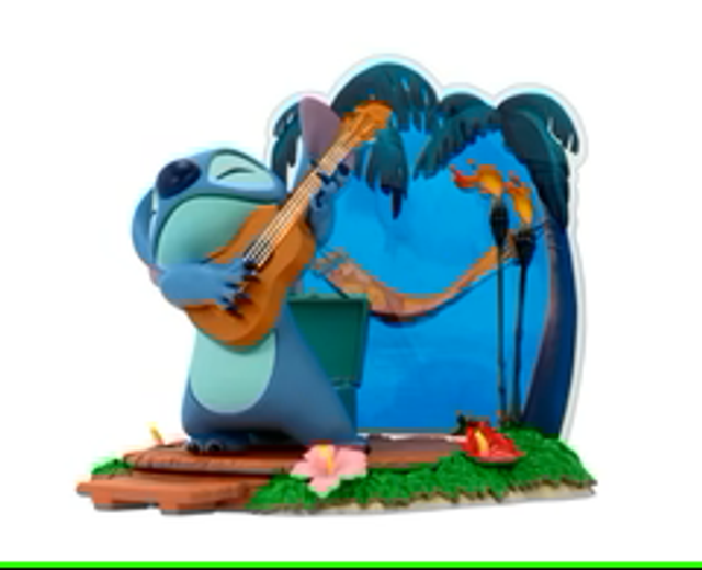 Stitch Guitar -Disney- ABYstyle Figurine 10cm 🎸💙