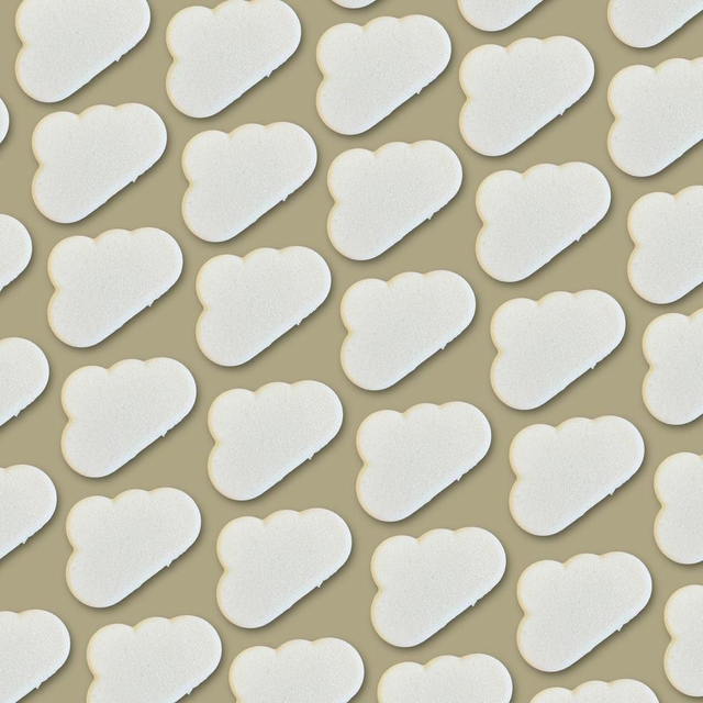 Mini Glitter Cloud Bath Bomb