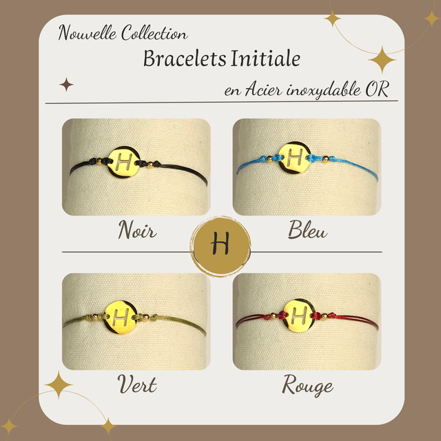 Bracelet initiale H