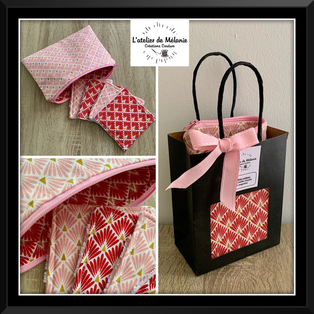 Coffret "Pochettes et ses 4 lingettes"