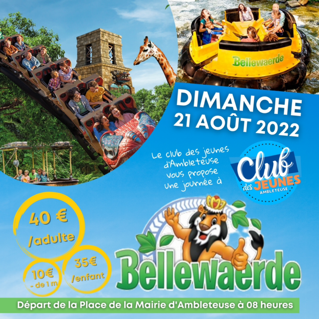 Sortie à Bellewaerde