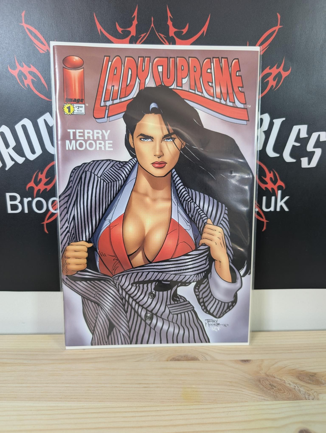 Lady Supreme #1 1996 Red Cover 