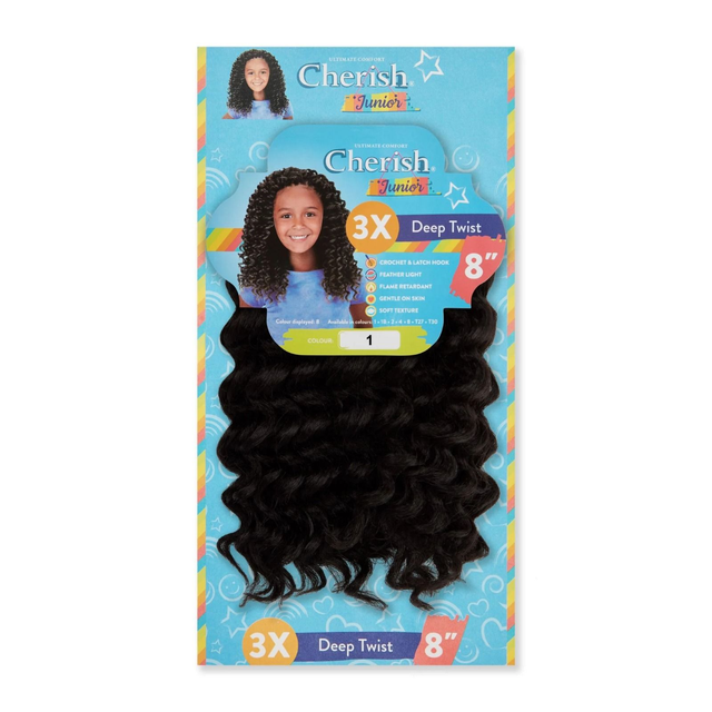  Cherish Junior Bulk : 3X Deep Twist 8  (Col. 1)