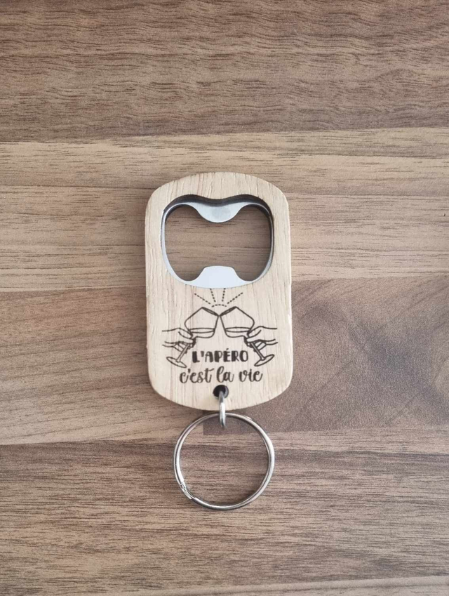 Porte clés décapsuleur