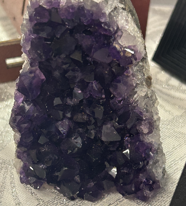 Géode améthyste grande 