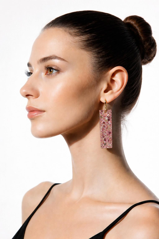 Boucles Linéa - Collection Pivoine pétillante 