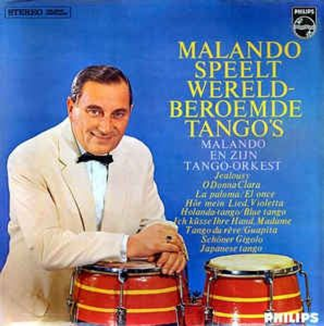 Malando - Malando Speelt Wereldberoemde Tango&#039;s (LP)
