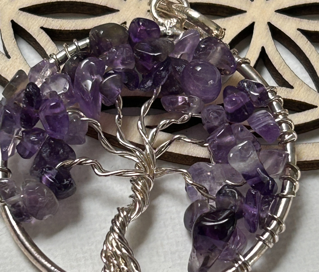 Arbre de vie améthyste 