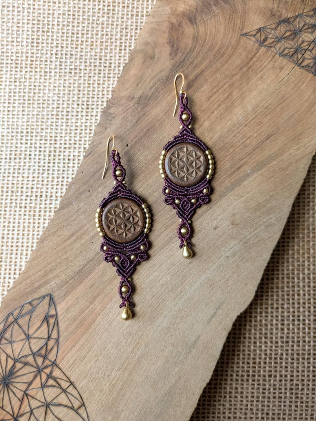 Boucles d'oreille Lumnia