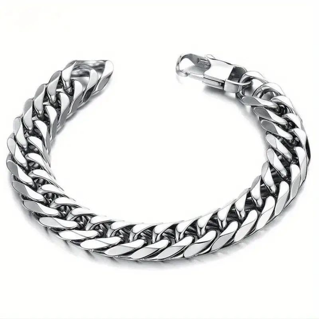 Bracelet Pour Homme En Acier Inoxydable 21cm/ 13mm