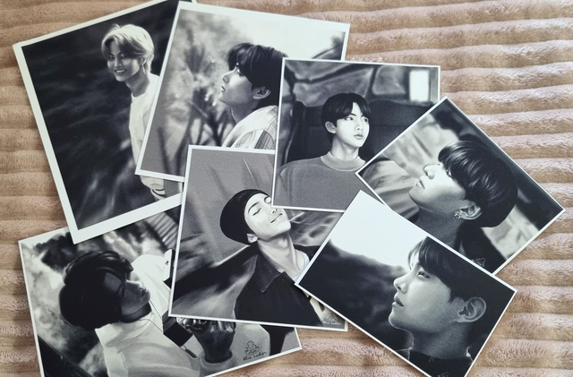 BTS Life Goes On- Photo Study- Lot de 7 Impressions