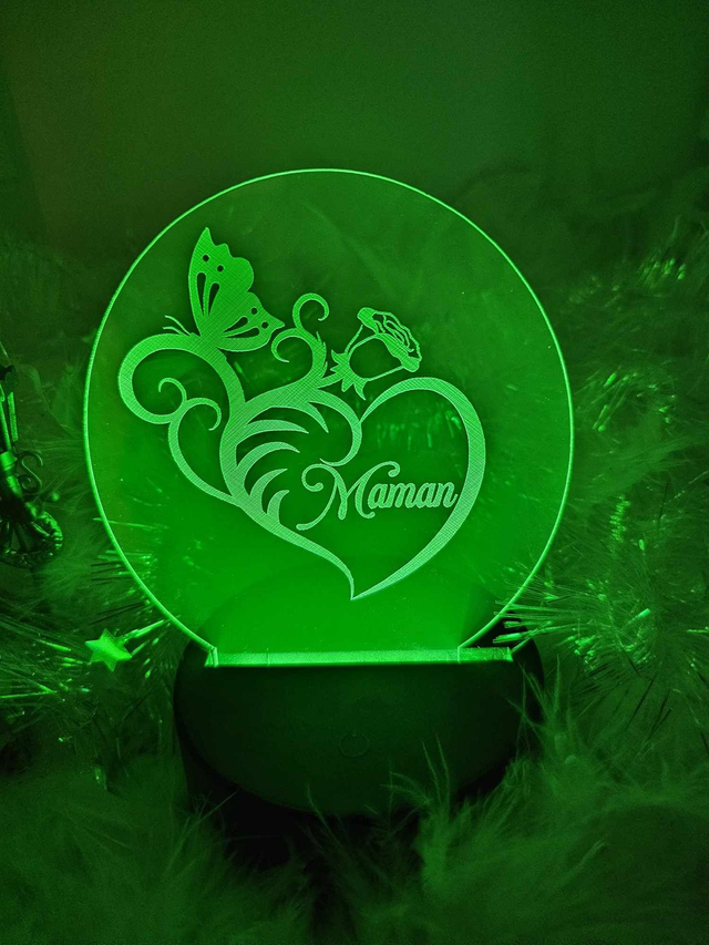 Veilleuse personnalisée 