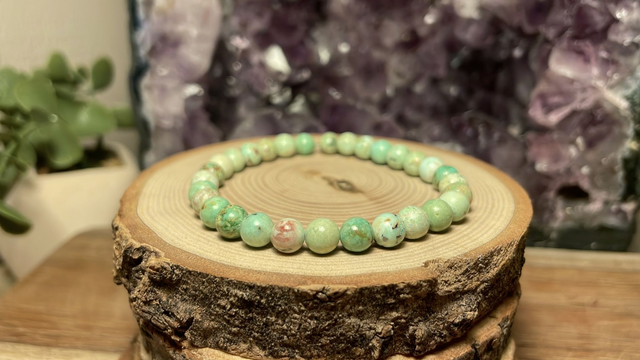 Bracelet TURQUOISE DU PEROU 6mm