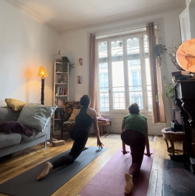 Accompagnement - cours de yoga particulier