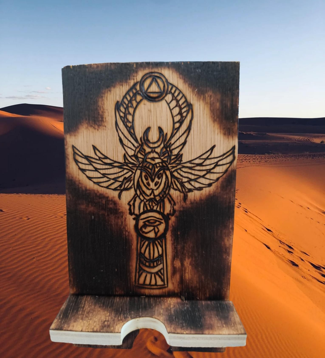 SUPPORT DE CHARGE TÉLÉPHONE CROIX DE ANKH