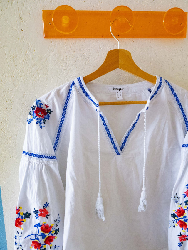 Blouse brodée_taille 36