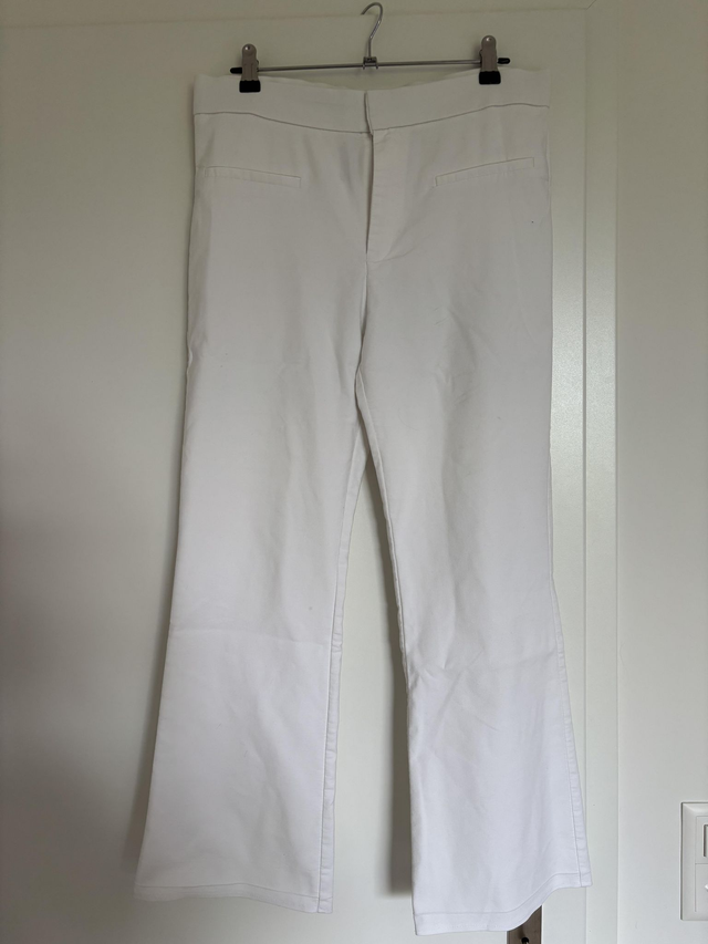 Pantalon Blanc Zara hyper slim (37)