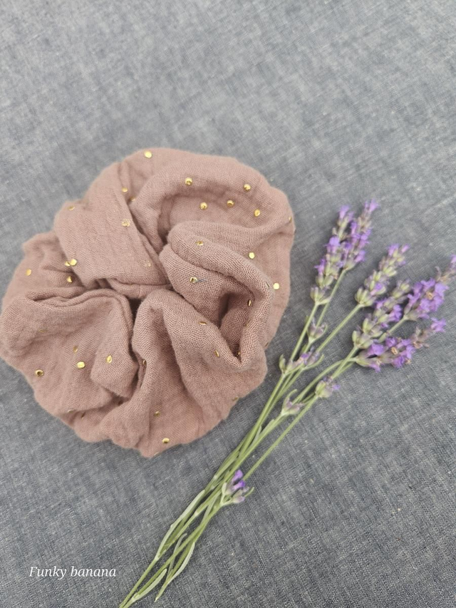 Chouchou marron glacé 