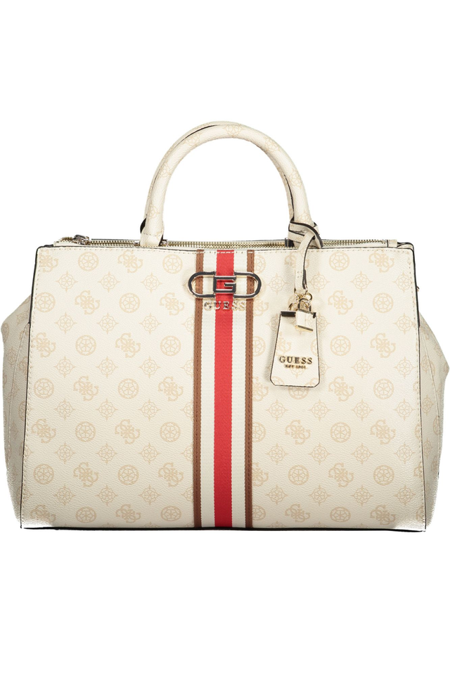 8919GUESS JEANS BORSA DONNA BEIGE