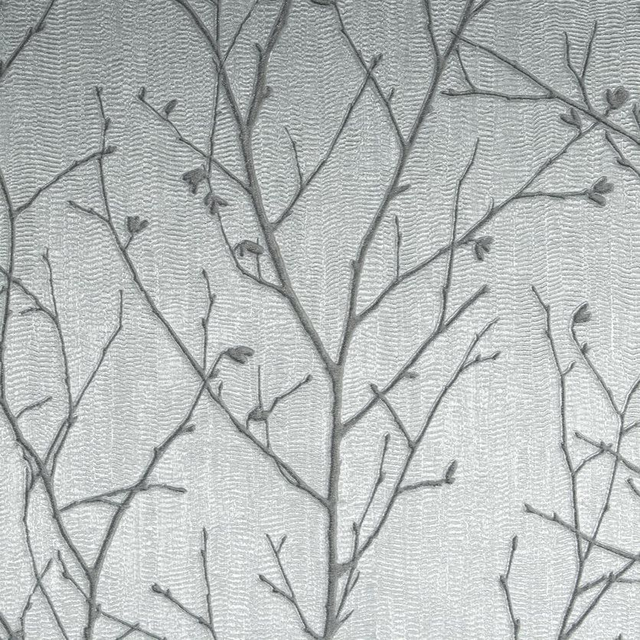 Water Silk Sprig - Silver