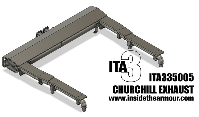 ITA3 - ITA335005 1/35 Churchill Exhausts