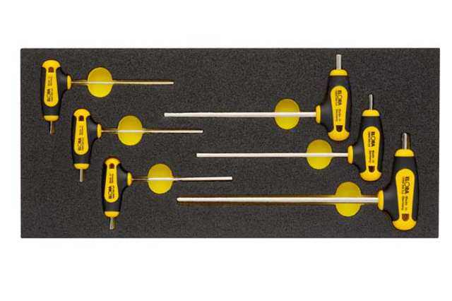 Winkel-Schraubendreher-Satz, 6-teilig, ELORA-OMS-26 