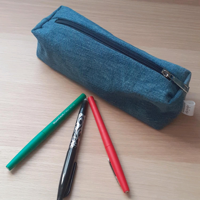 Trousse d'école jeans