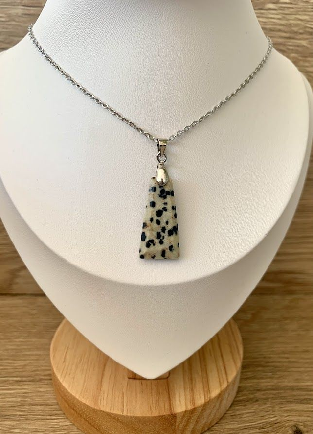 Collier Jaspe Dalmatien 