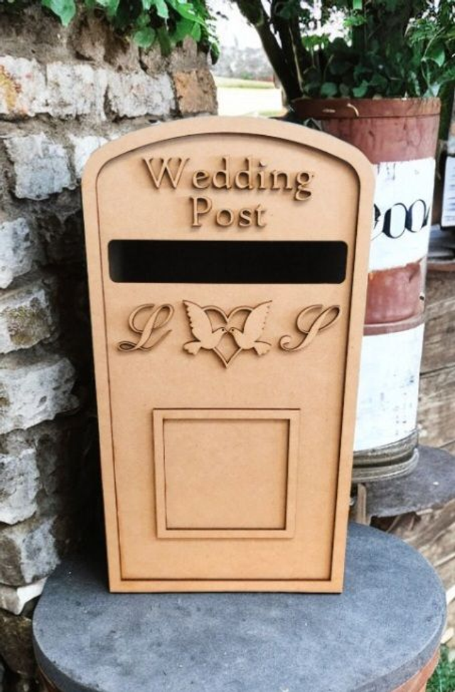 Doves Wedding Post Box
