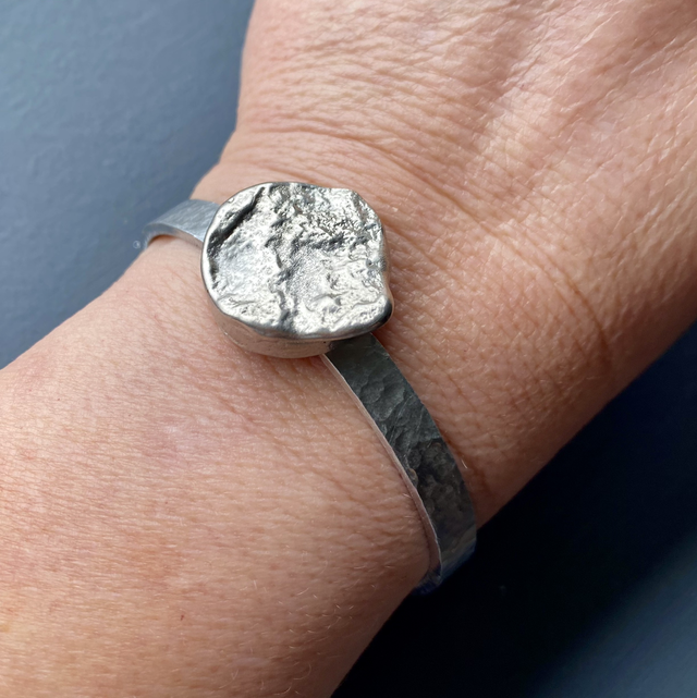 Bamburgh textures cuff bracelet Bebbanburg  The Last Kingdom