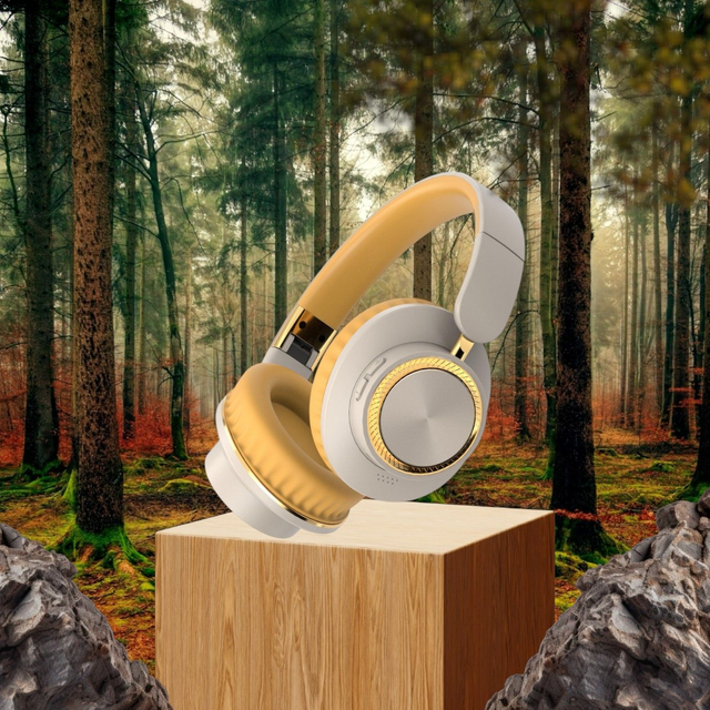 Wireless Bluetooth Kopfhörer Khaki