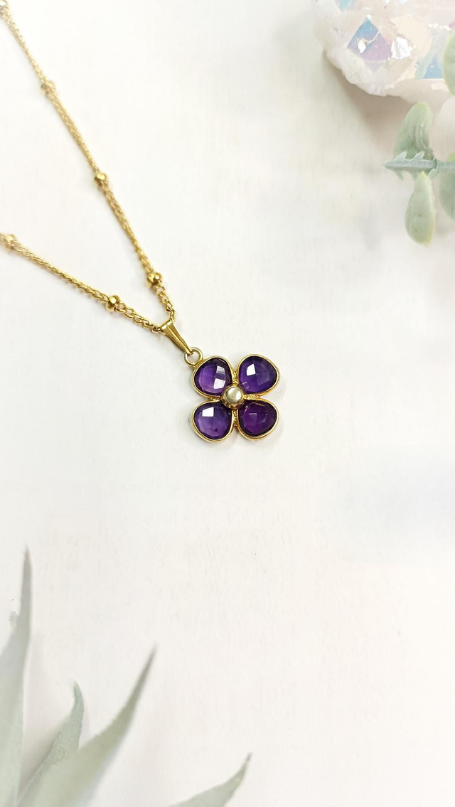 Collier TILAH - Améthyste