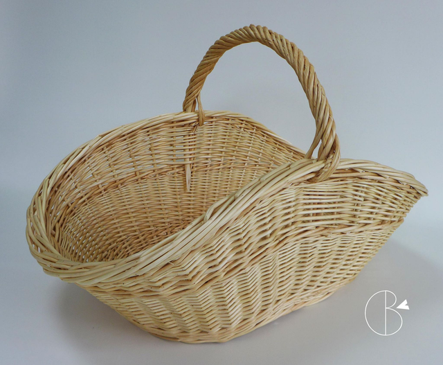 Panier à bois Papillon
