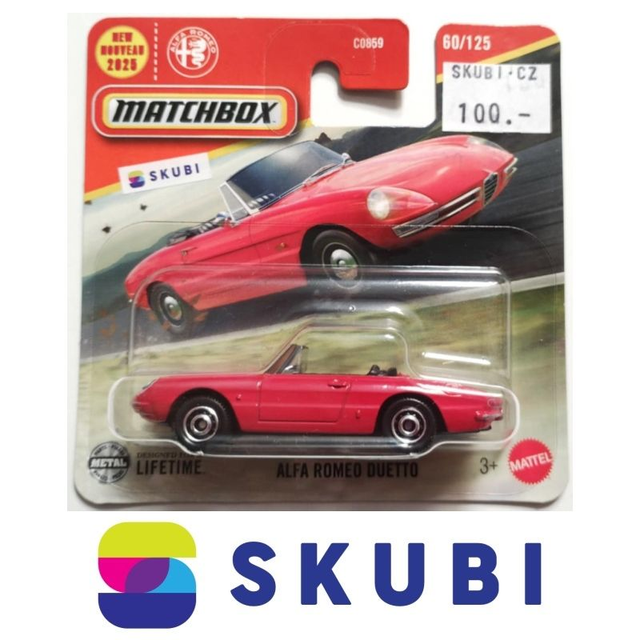 Alfa Romeo Duetto - Matchbox 60/125
