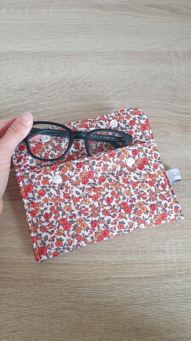 Étuis à lunettes ou téléphone FLEURI AUTOMNE