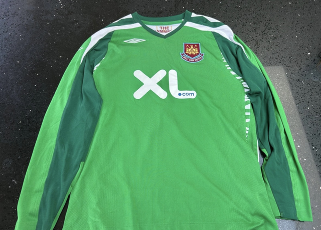 West Ham Goalkeeper Shirt 2008/09