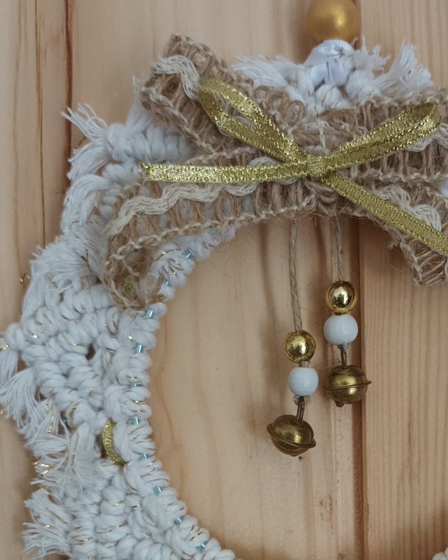 Couronne en macramé